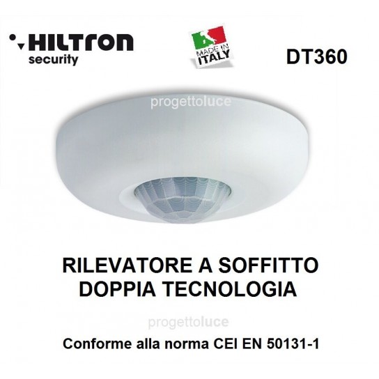 HILTRON SP10 SIRENA INTERNA ALLARME ANTIFURTO INCASSO PIEZO ABS IMQ  CIRCOLARE