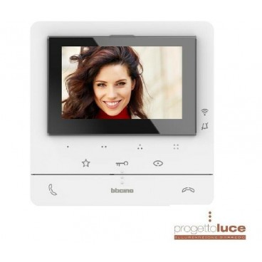 BTICINO 344682 VIDEOCITOFONO WIFI 2 FILI VIVAVOCE TELELOOP CLASSE 100 MONITOR