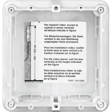 Scatola incasso Bticino Sfera 1 Modulo 350010