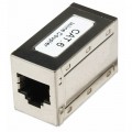 Accoppiatore RJ45 Cat6 8P8C Femmina/ Femmina, FTP, Silver