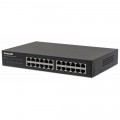 Switch 24 porte Gigabit Ethernet desktop Rack 10/100/1000 Mbps fino a 16k MAC