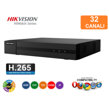 Hikvision HWD-6232MH-G2 DVR 2K hd 32ch@4Mpx 5in1 TVI/AHD/CVI/CVBS/IP p2p h.265+