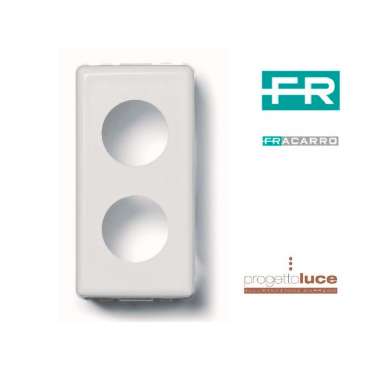 280807 FRACARRO ACCESSORI BT MAT2 ADATTATORI PRESE DEMIX DEMISCELATA BIANCA