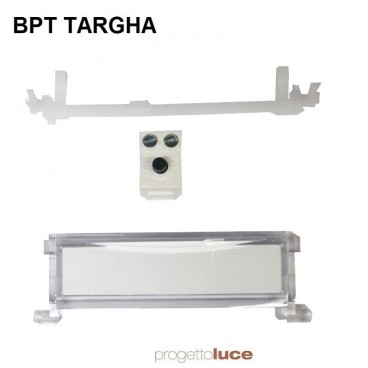 Kit Pulsante Singolo per Pulsantiera BPT TARGHA 61814100 HPC/1 ST