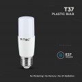 V-TAC VT-237 LAMPADINA LED E27 7.5W BULB T37 TUBOLARE SMD CHIP SAMSUNG 660lm