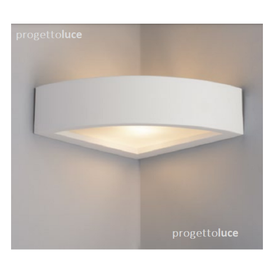 Applique LED lampada parete muro gesso doppia emissione GU10 luce ingresso  230V