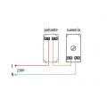 SUONERIA 1P 6A 220V SILVER COMPATIBILE BTICINO SERIE AXOLUTE