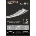 Profilo in Alluminio Flessibile Curvabile da Incasso per Strip LED max 12,5 mm