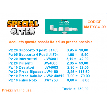 KIT OFFERTA SPECIALE MATIXGO-09