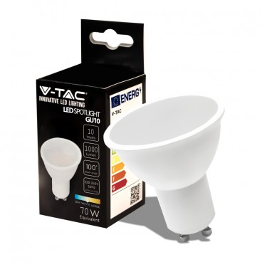 V-TAC PRO VT-271 LAMPADINA LED GU10 10W SPOTLIGHT CHIP SAMSUNG 1000 lm