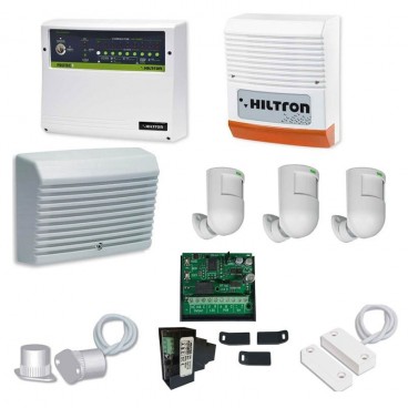 HILTRON KPROTEC9 KIT ANTIFURTO 8 ZONE + 24H