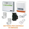 Kit Antifurto Hiltron Centrale PROTEC 4 Combinatore GSM ed accessori KPROTEC4GSM