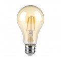 Lampadina LED E27 10W Bulb A60 Goccia Filamento Vetro Ambrato