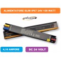 ALIMENTATORE SWITCHING ULTRA SLIM DA ESTERNO IP67 100W DC 24V 4.16A