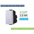 INTERRUTTORE BIPOLARE 2P 16A 230V COMPATIBILE BTICINO AM5011 MATIX