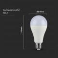 10 LAMPADINE LED E27 15W V-TAC VT-2015