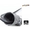 PROIETTORE FARO ARMATURA STRADALE LED 100W CON SNODO INCORPORATO DA ESTERNO IP65