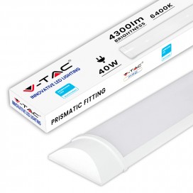 V-TAC PLAFONIERA LED LINEARE 120 cm 40W TUBO VT-8040 SUPER SLIM NUOVO MODELLO